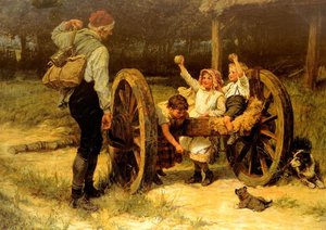 Merry As The Day Is Long — Frederick Morgan