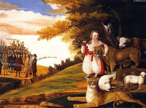 Peaceable Kingdom (18) — Edward Hicks
