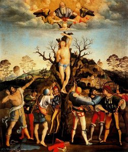 Martyrdom Of San Sebastian — Girolamo Genga