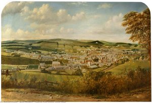 Hawick From Wester Braid Road — John Mcnairn