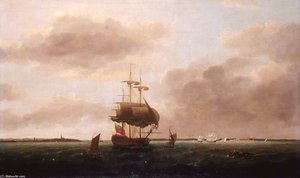 Landguard Fort, Seascape — Francis Holman