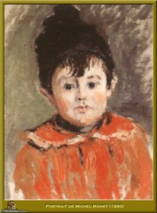 Portrait De Michel Monet — Claude Monet, Impressionism