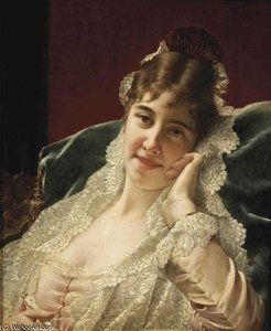 An Alluring Glance — Jan Frederik Pieter Portielje