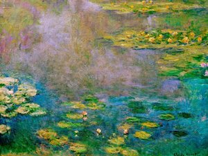 Water Lilies (17) — Claude Monet, Impressionism