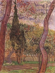 Garden Of Saint-paul Hospital, The 6 — Vincent Willem Van Gogh, Post-impressionism