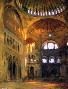 Sketch Of Santa Sophia — John Singer Sargent