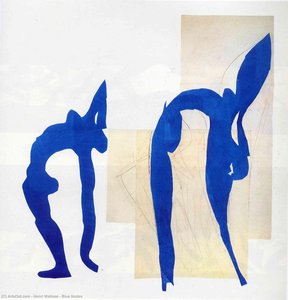 Blue Nudes — Henri Matisse, Cubism