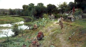 The Labourer's Home — James Aumonier