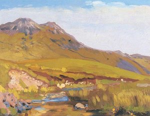 Welsh Landscape — Augustus Edwin John