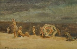 Beach In Connecticut — David Levine