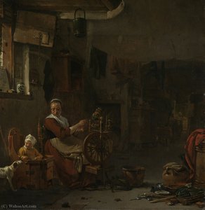 Spinning farmer