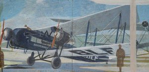 British Air Transport (polyptych, Panel 3 Of 7) — William Kempster