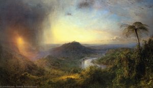 The Vale Of St. Thomas, Jamaica — Frederic Edwin Church