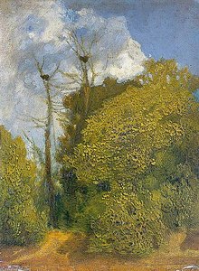 In The Bishop's Garden — John Sell Cotman