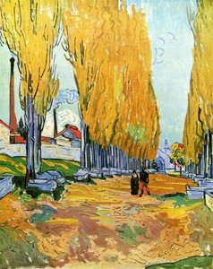 Les Alychamps — Vincent Willem Van Gogh, Post-impressionism