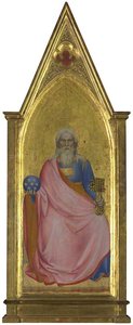 Christ Of The Apocalypse Central Pinnacle Panel — Giovanni Di Ser Giovanni