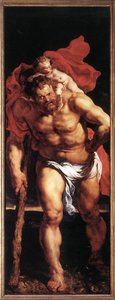 Descent From The Cross (outside Left) — Peter Paul Rubens, Baroque Style