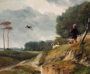 The Pheasant Shoot — Abraham Cooper