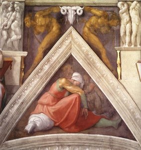 Ancestors Of Christ: Figures (21) — Michelangelo Buonarroti, Renaissance