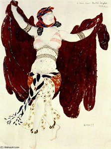Cleopatre Syrian Dance — Léon Bakst