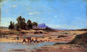 Washerwomen — Paul Camille Guigou