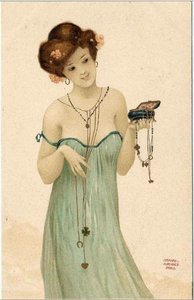 Girls With Good Luck Charms — Raphael Kirchner