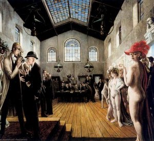 Untitled (6390) — Paul Delvaux