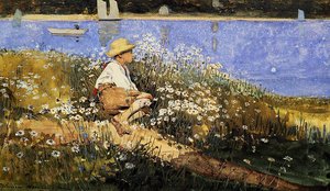 Watching The Harbor — Winslow Homer