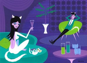 A White Paw — Josh Agle (shag)