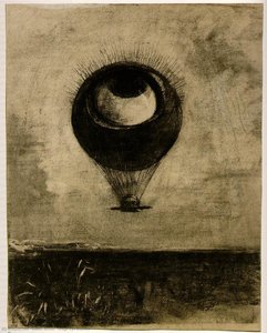 Image Eye-balloon — Odilon Redon