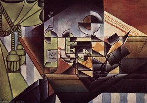 The Watch (also Known As The Sherry Bottle) — Juan Gris