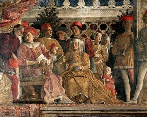 Ducalpalace - The Court Of Mantua (detail) — Andrea Mantegna, Renaissance