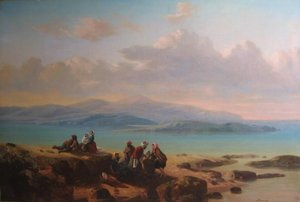 L'ile Calypso — Philippe-auguste Jeanron, Realism