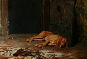 The Last Of The Garrison — Briton Rivière