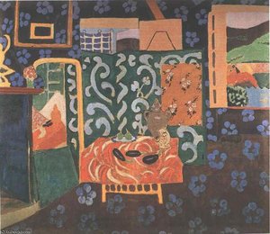 Still Life With Aubergines, Musée De Pienture — Henri Matisse