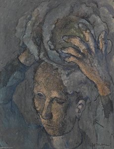 Male Portrait — Pavel Fedorovich Tchelitchew