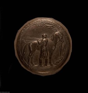 Paul Revere Sesquicentennial Medal (obverse) — Anthony De Francisci