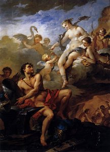 Venus Demanding Arms From Vulcan For Aeneas — Charles-joseph Natoire, Late Rococo
