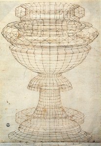 Vase In Perspective — Paolo Uccello, Early Renaissance