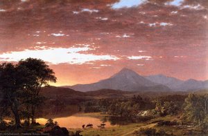 Mount Ktaadn (also Known As Mount Katahdin) — Frederic Edwin Church, Hudson River School