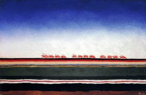 Red Cavalry — Kazimir Malevich