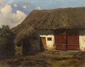 Thatched barn