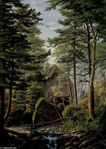 Hooper's Gorge, Onondaga Valley — Levi Wells Prentice