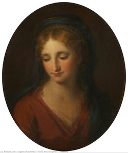 Modesty — Angelica Kauffmann (maria Anna Angelika)