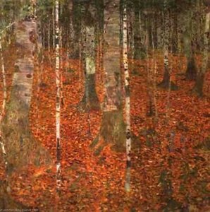 Birkenwald — Gustav Klimt