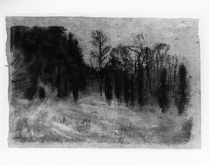 Landscape With Cedars — Arthur B. Davies