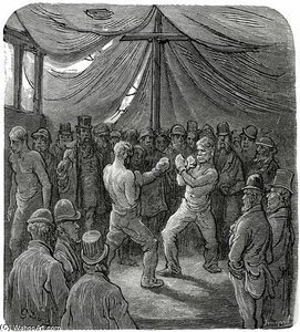 The Prize Fight — Paul Gustave Doré