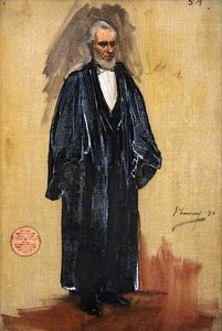 John Carrick, City Architect (sketch) — Sir John Lavery, Academic Painting