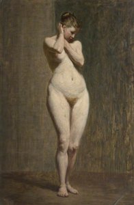 Standing Female Nude — John Robertson Reid