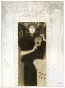 4.dibujo Para La Alegoría Tragedia, 1897 — Gustav Klimt